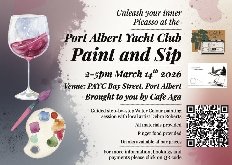 Port Albert Yacht Club Paint and Sip 