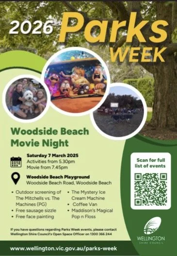 Park Week Movies Woodside Beach 