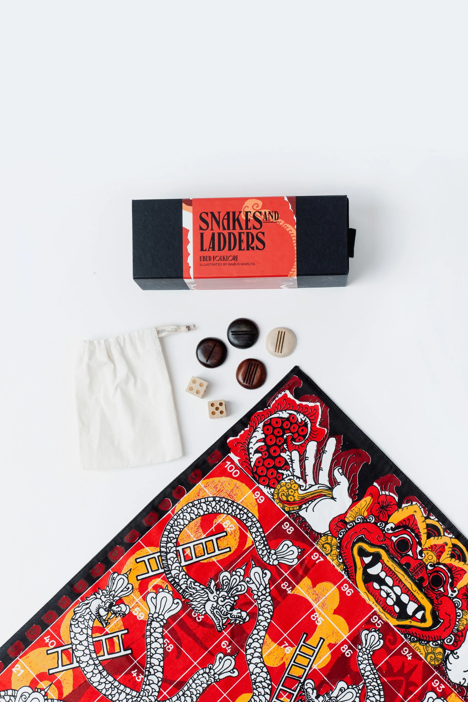 Snakes & Ladders: Ubud Folklore, Illustrated by Bagus Ari Maruta