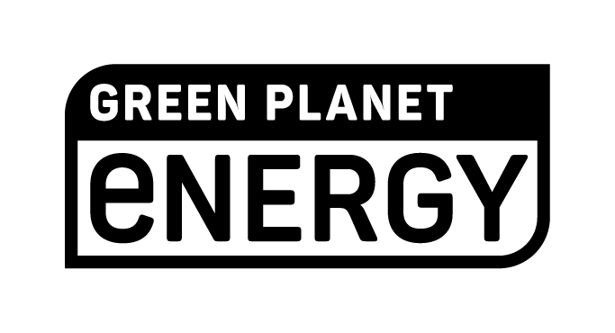 Green Planet Energy Logo Black