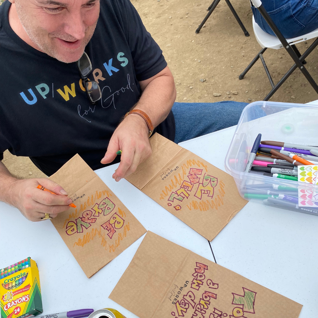 Volunteering in Los Angeles with UpWorks for Good