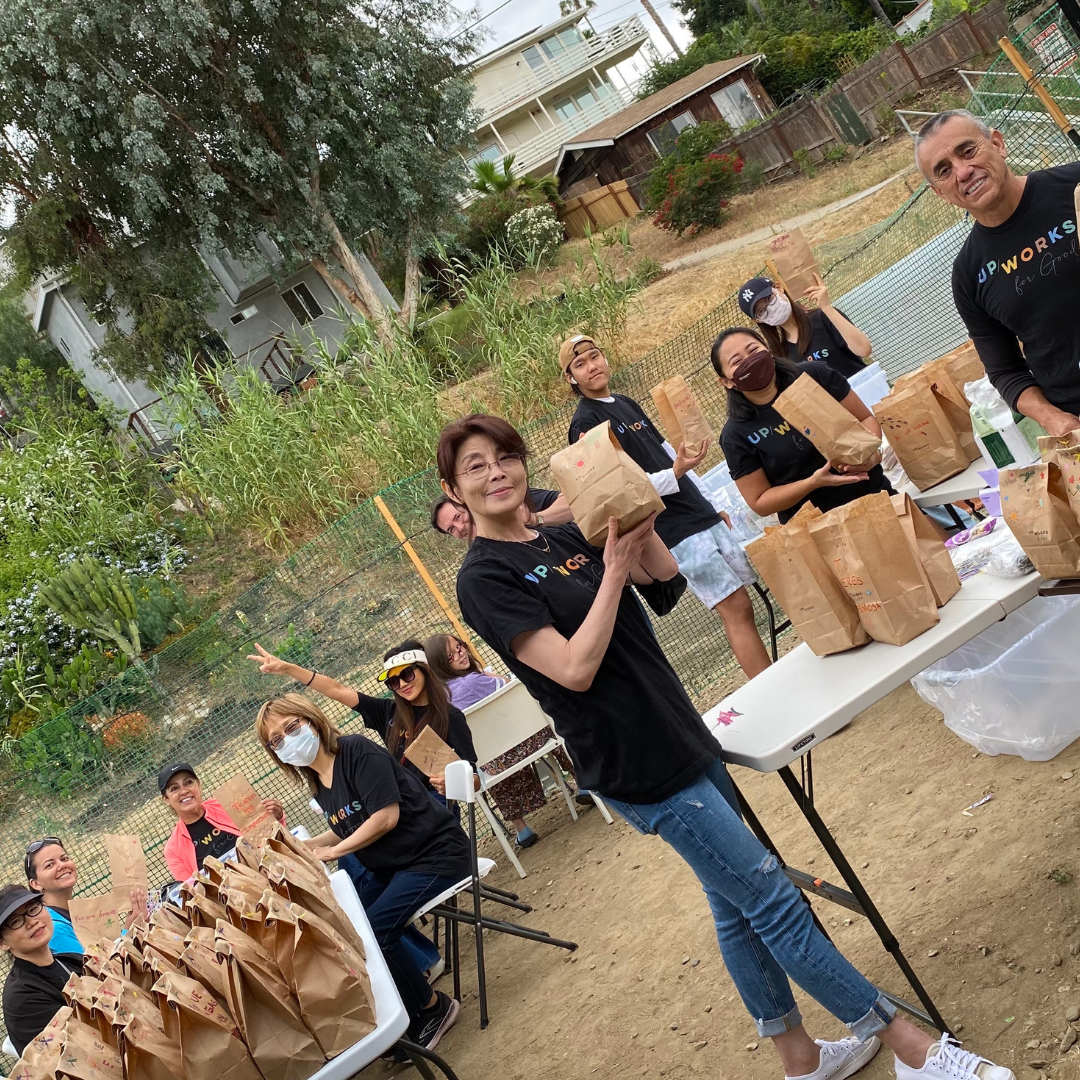 Volunteering in Los Angeles with UpWorks for Good