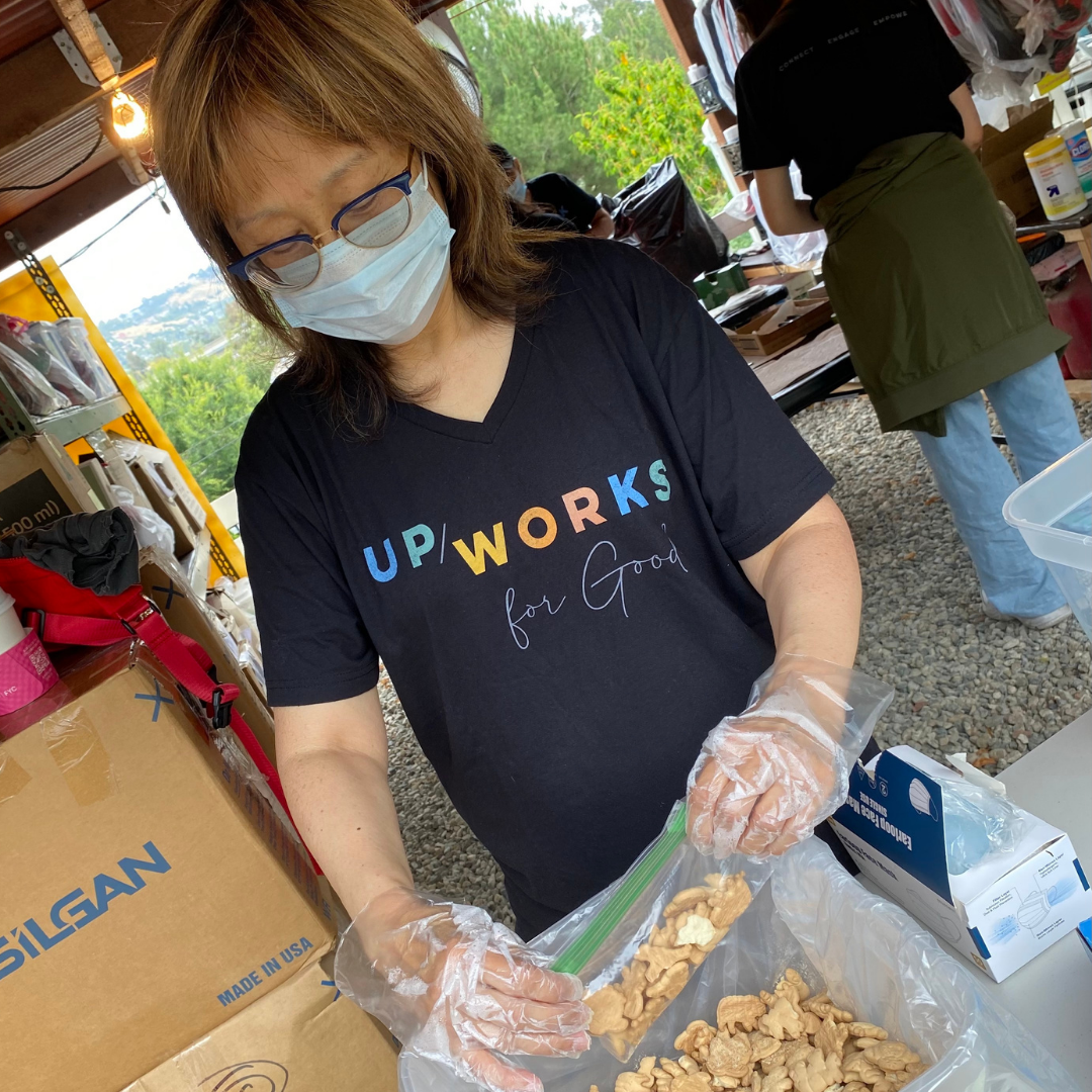 Volunteering in Los Angeles with UpWorks for Good