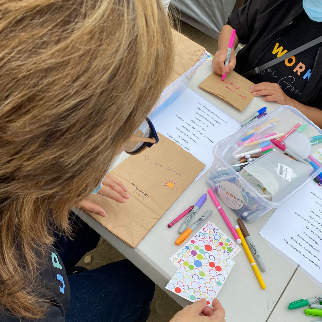 Volunteering in Los Angeles with UpWorks for Good