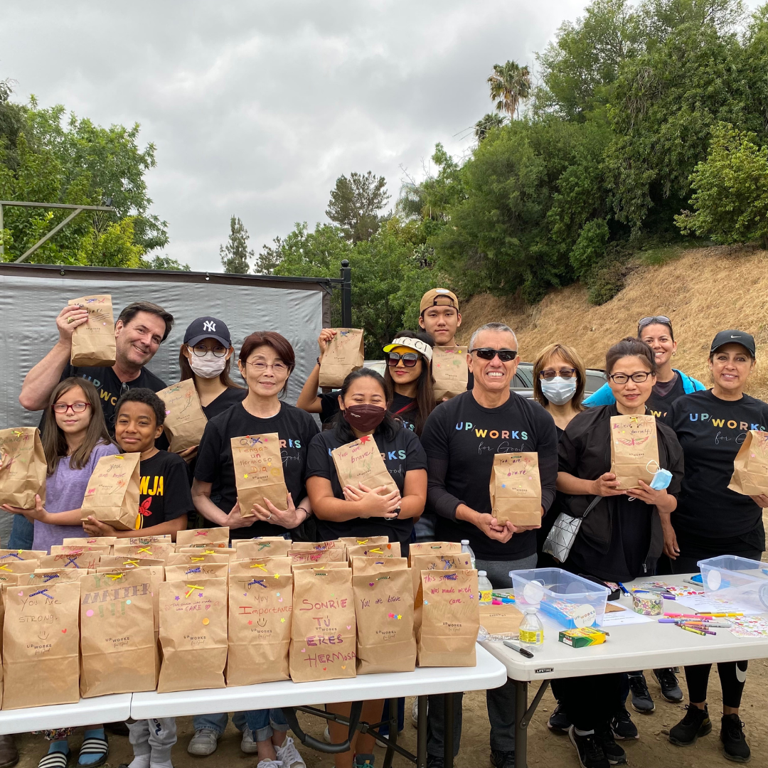 Volunteering in Los Angeles with UpWorks for Good