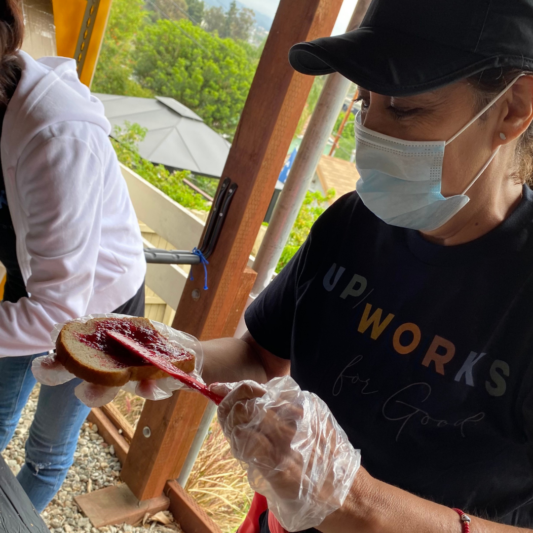Volunteering in Los Angeles with UpWorks for Good