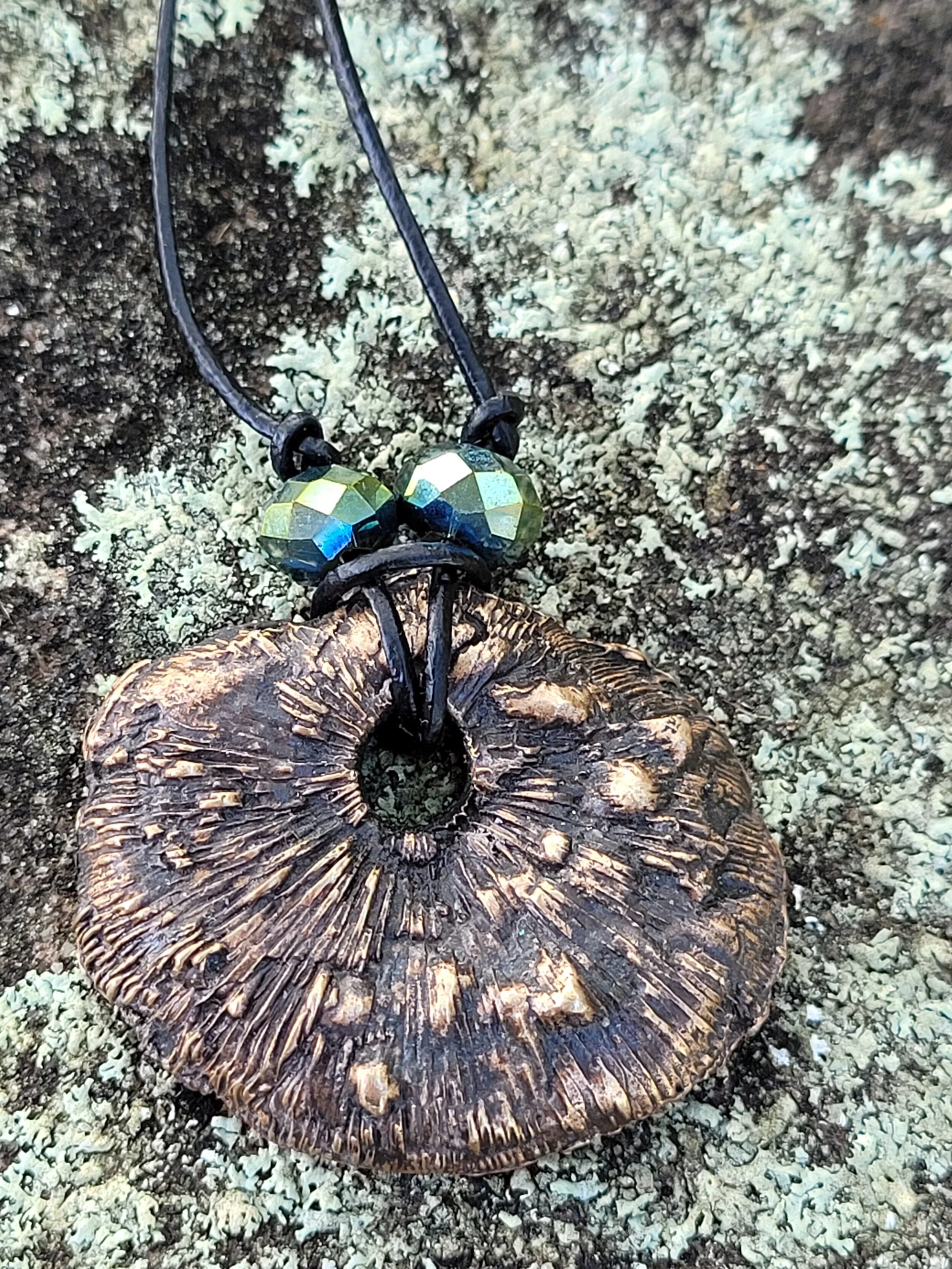 Mushroom Talisman necklace