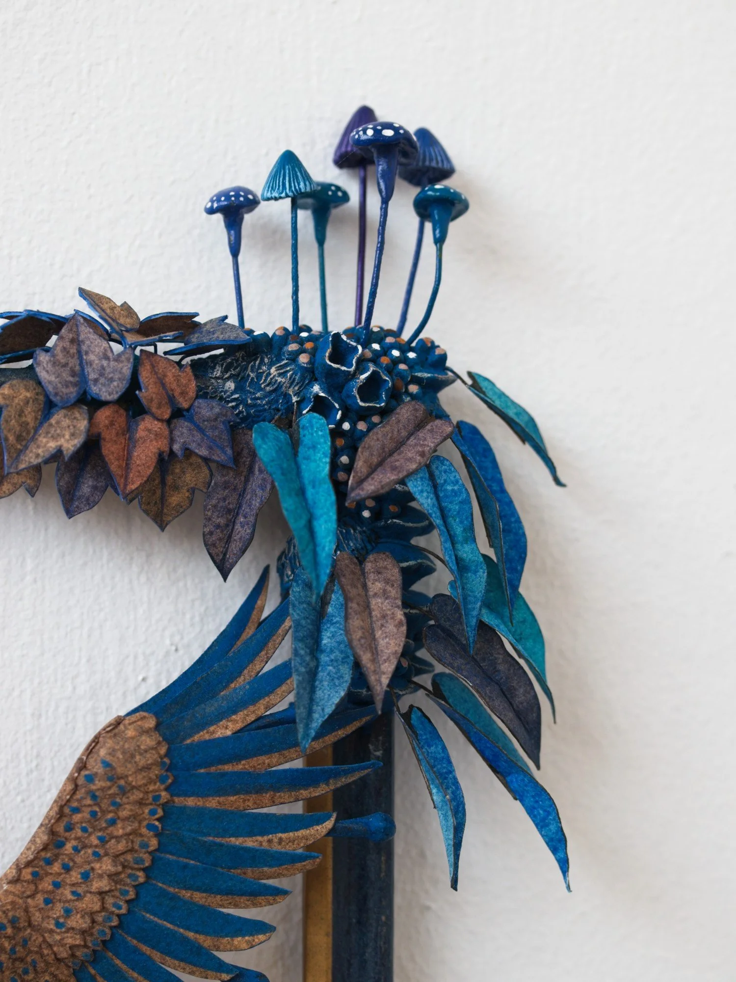 Suspended, Kestrel Scupture on Frame by Stephanie Kilgast, 2026
