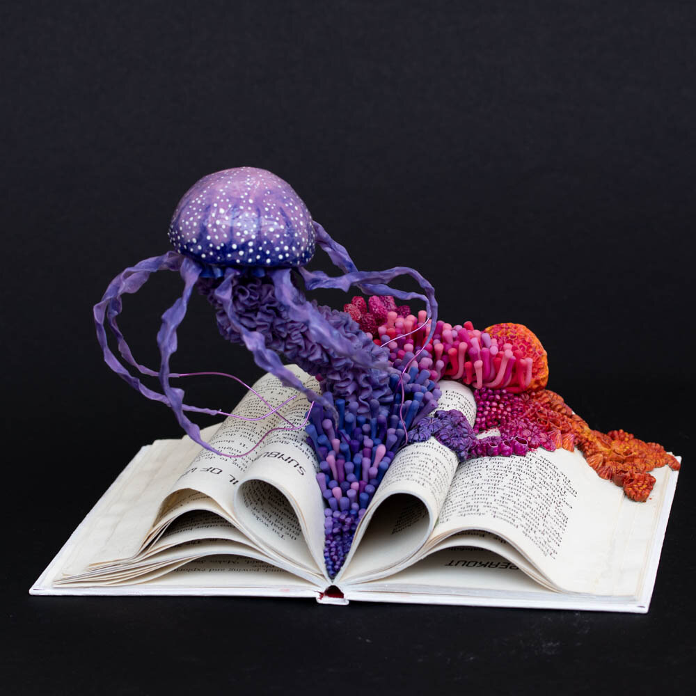 Ancestral History, Sculpture on Book, 2021