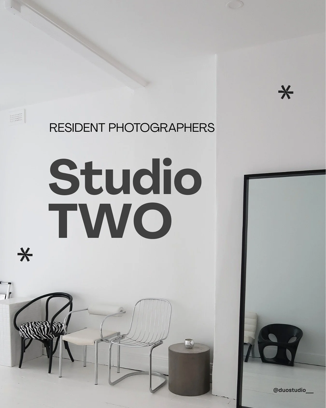 We&rsquo;re looking for an additional resident photographer to join us at DUO studio 🪩

If this sounds like you, please message us with ideal number of days per week/month along with your budget. 

Walk throughs available from December 🖤

Can&rsquo