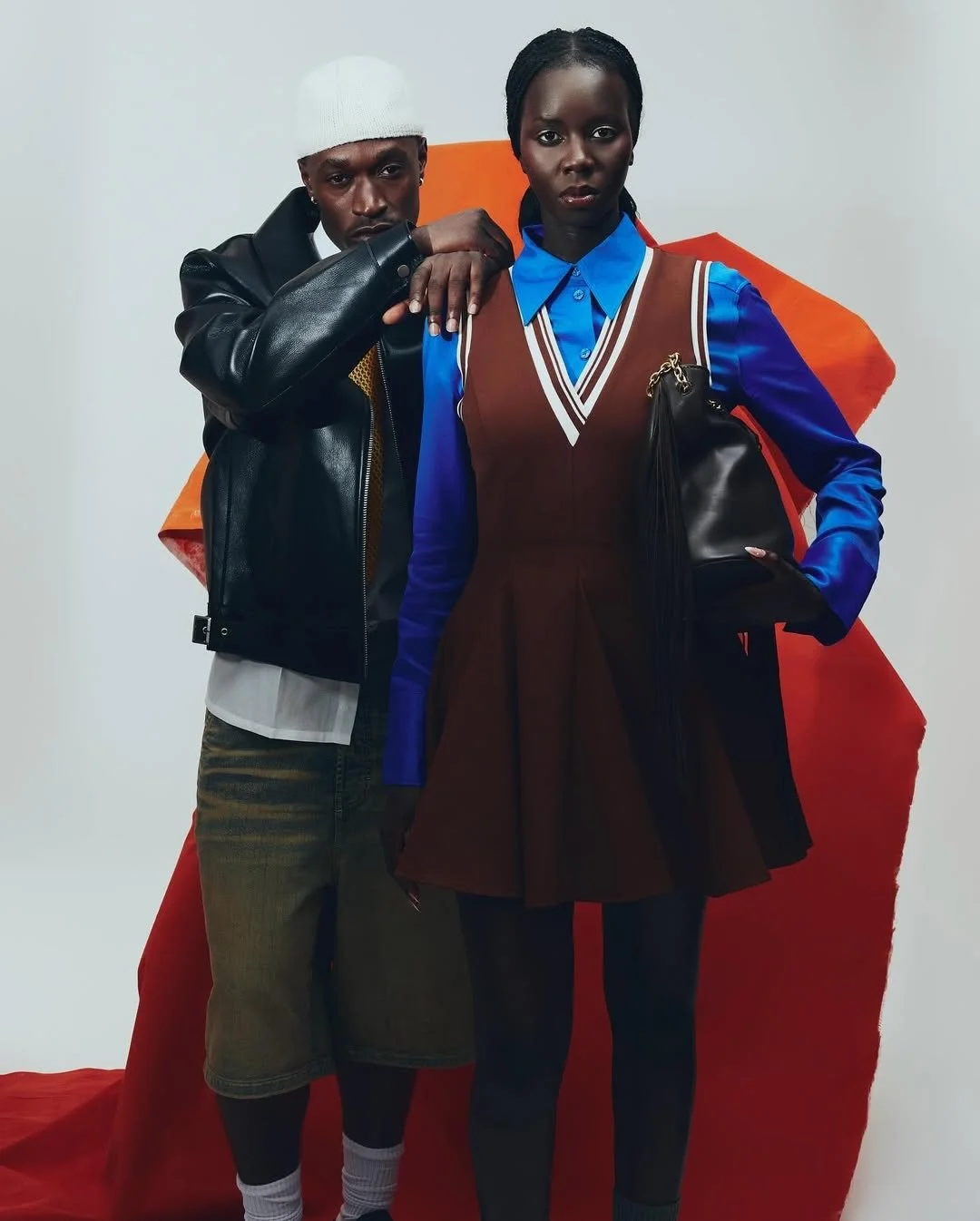 LOVE WANTS 🧡💙
Captured by our resident photographer @beautyinourcultures in Studio TWO ✧.* 

Talent: @nyawarggaak j_mulu744
Stylist: @locarnostyling 
Hmua: @renee.hair.stylist 
Assist: @shukran.in @thatguytich 

#duostudio #stkilda