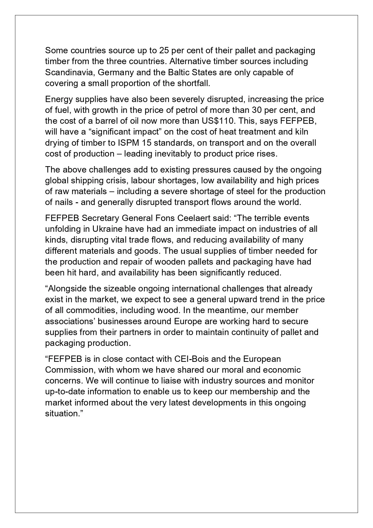 FEFPEB Press release March 7 2022 Ukraine conflict to cause significant pressure on supply of pallets and packaging across Europe (1)_page-0002.jpg