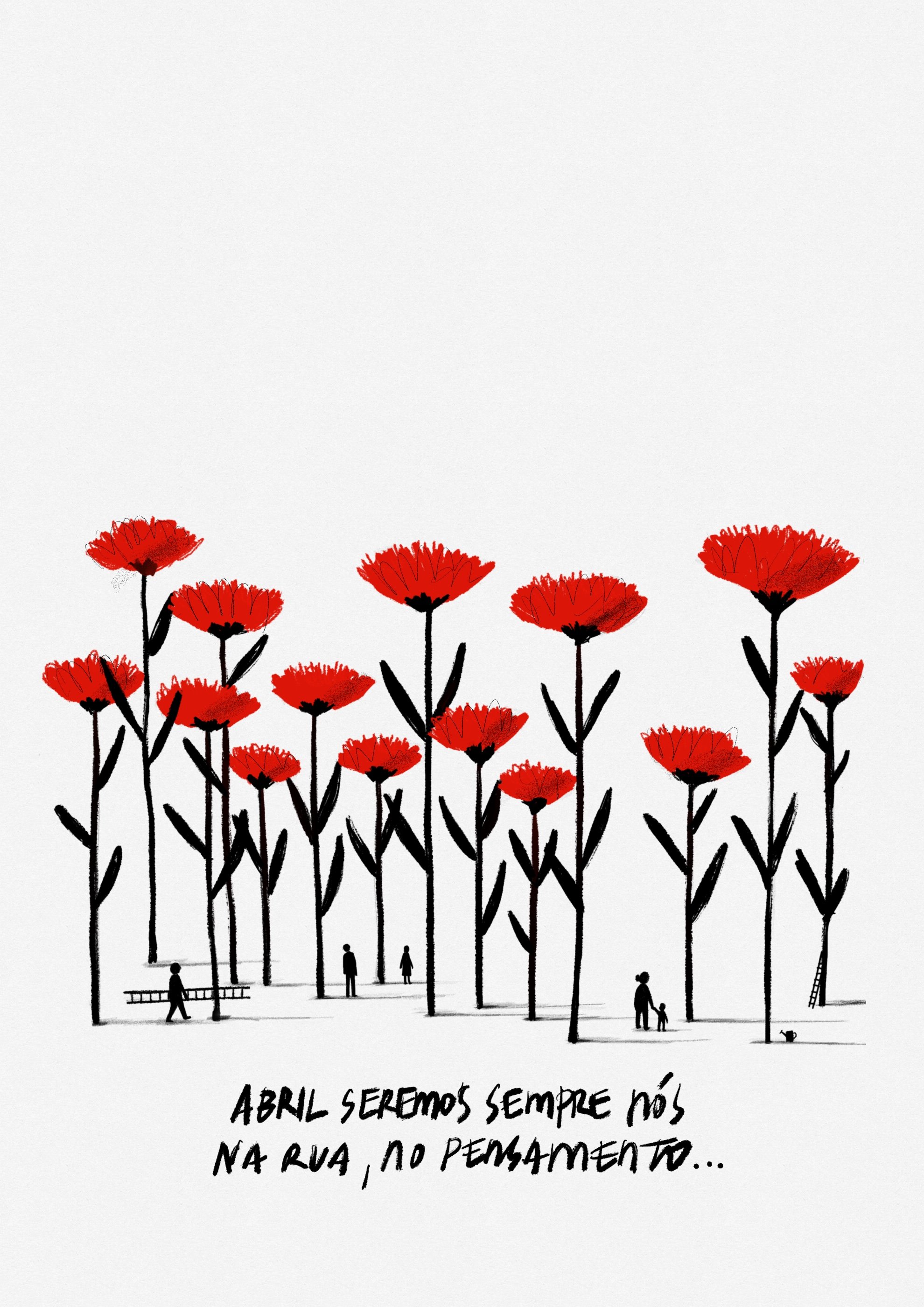 Abril seremos sempre nós | Cartaz