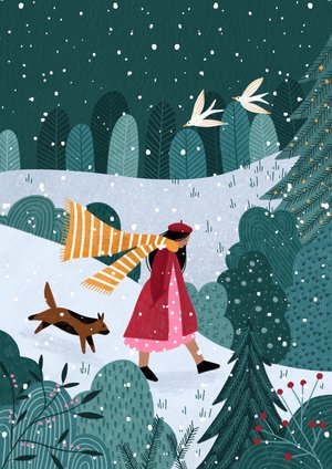 Winter and Christmas — Soley and the Bear