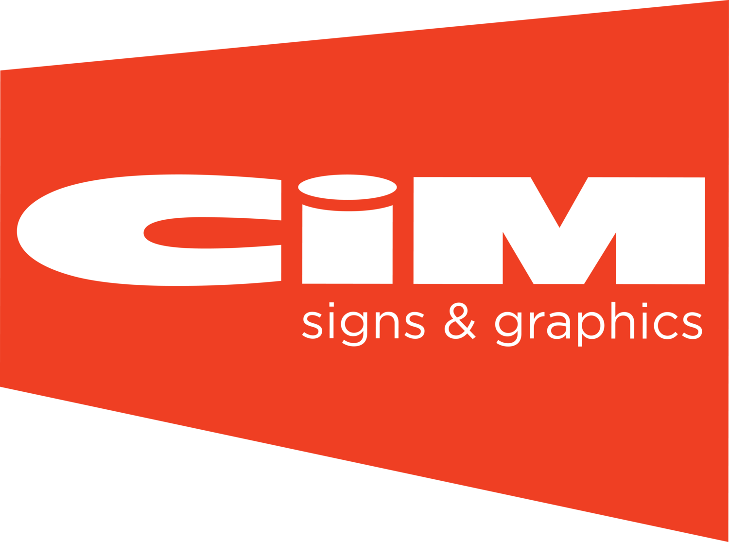 CIM Signs &amp; Graphics