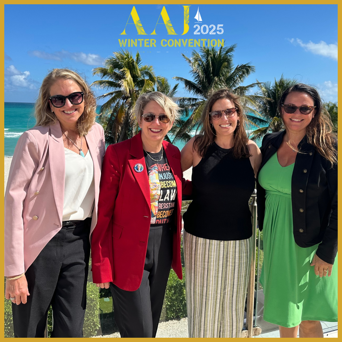 Team JLC travels to Miami for American Association for Justice (AAJ) Winter Convention 2025