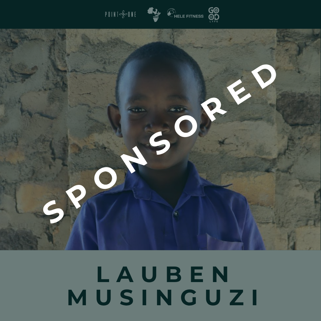 Lauben Musinguzi - young African boy