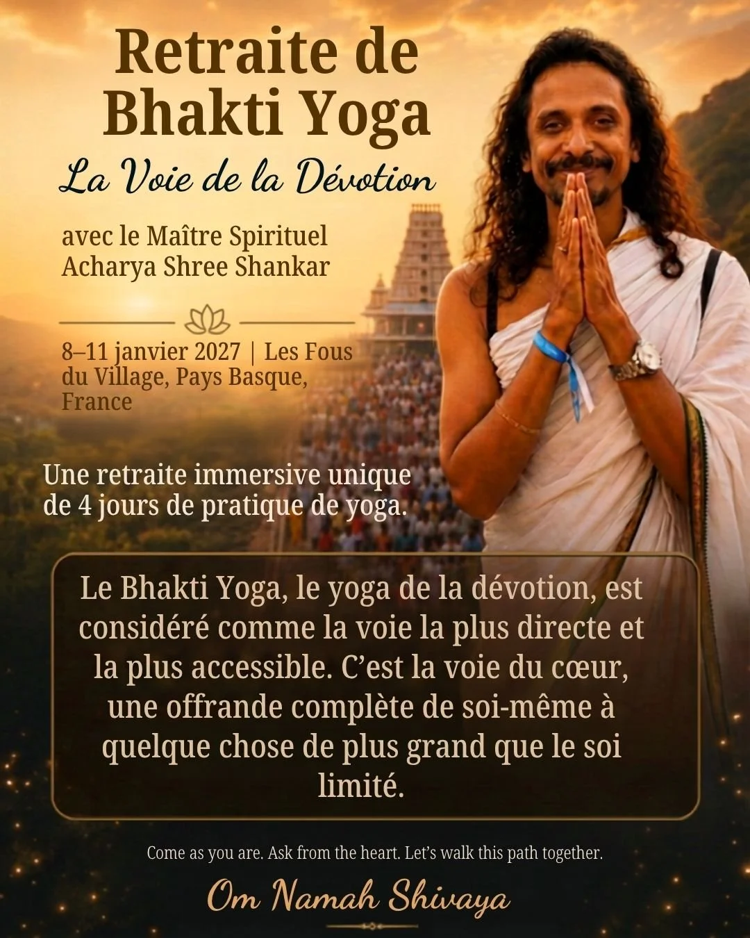 Retraite de Bhakti Yoga