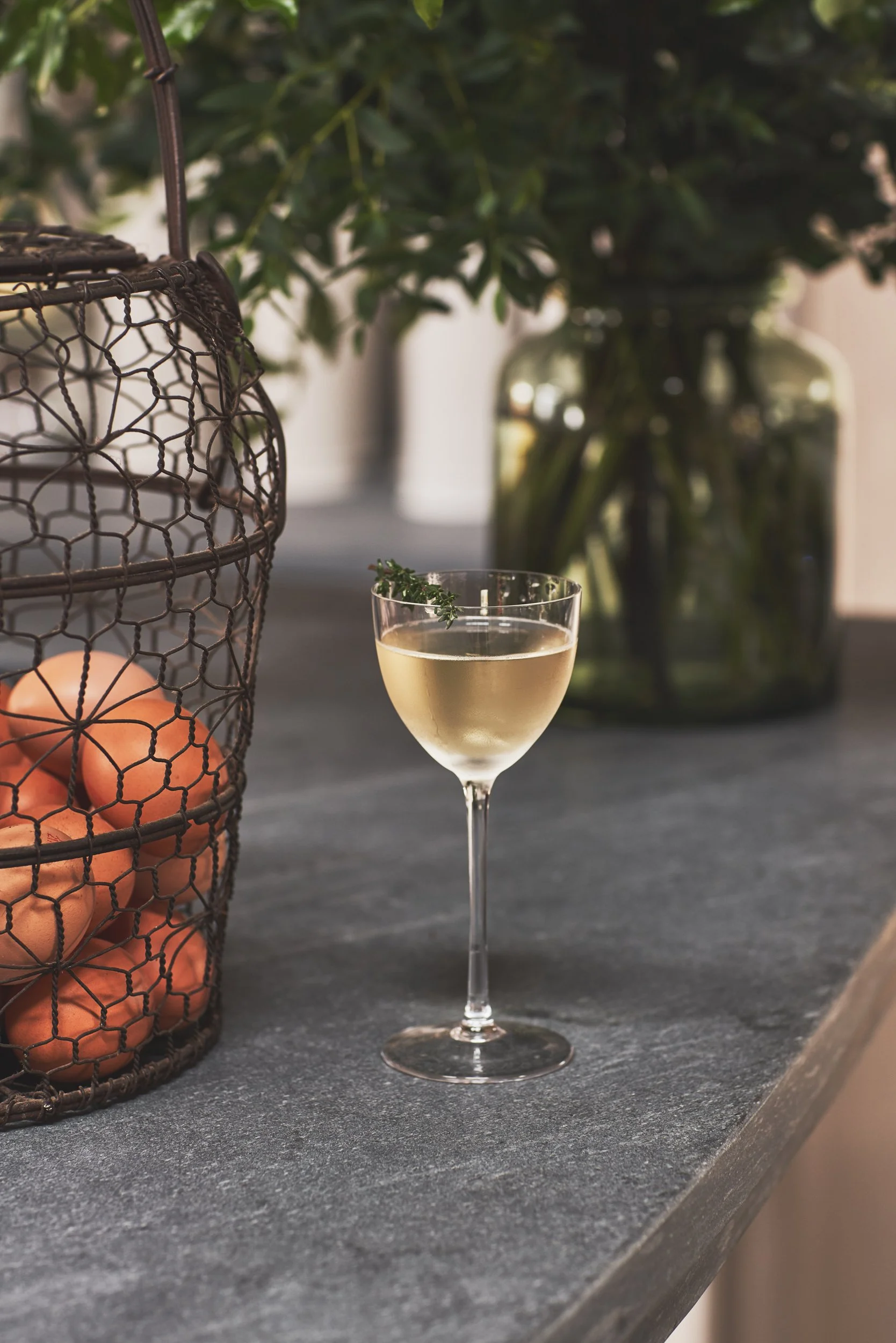 Charlie Hibbert at Thyme's Take Thyme cocktail 2.jpg