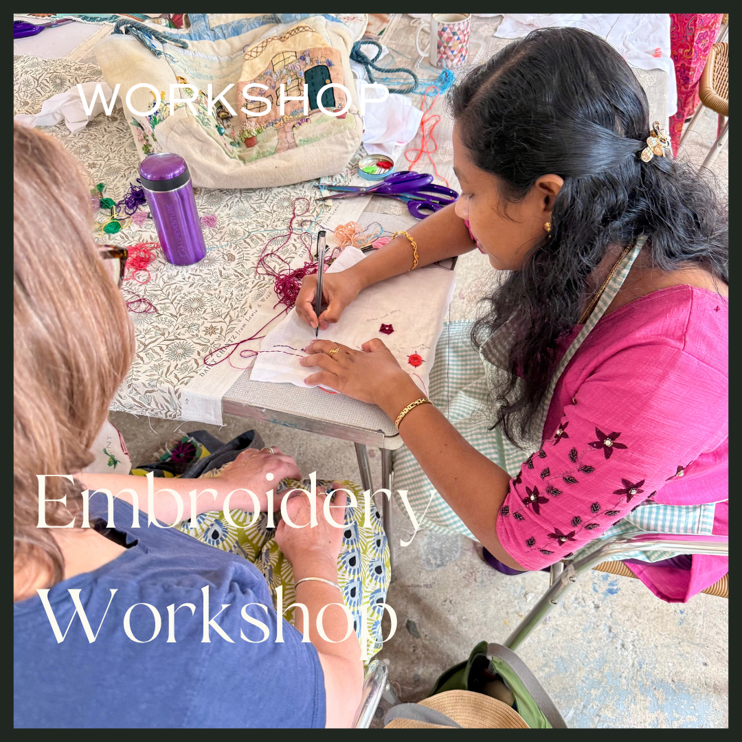 Embroidery Workshop with Remnant Revolution