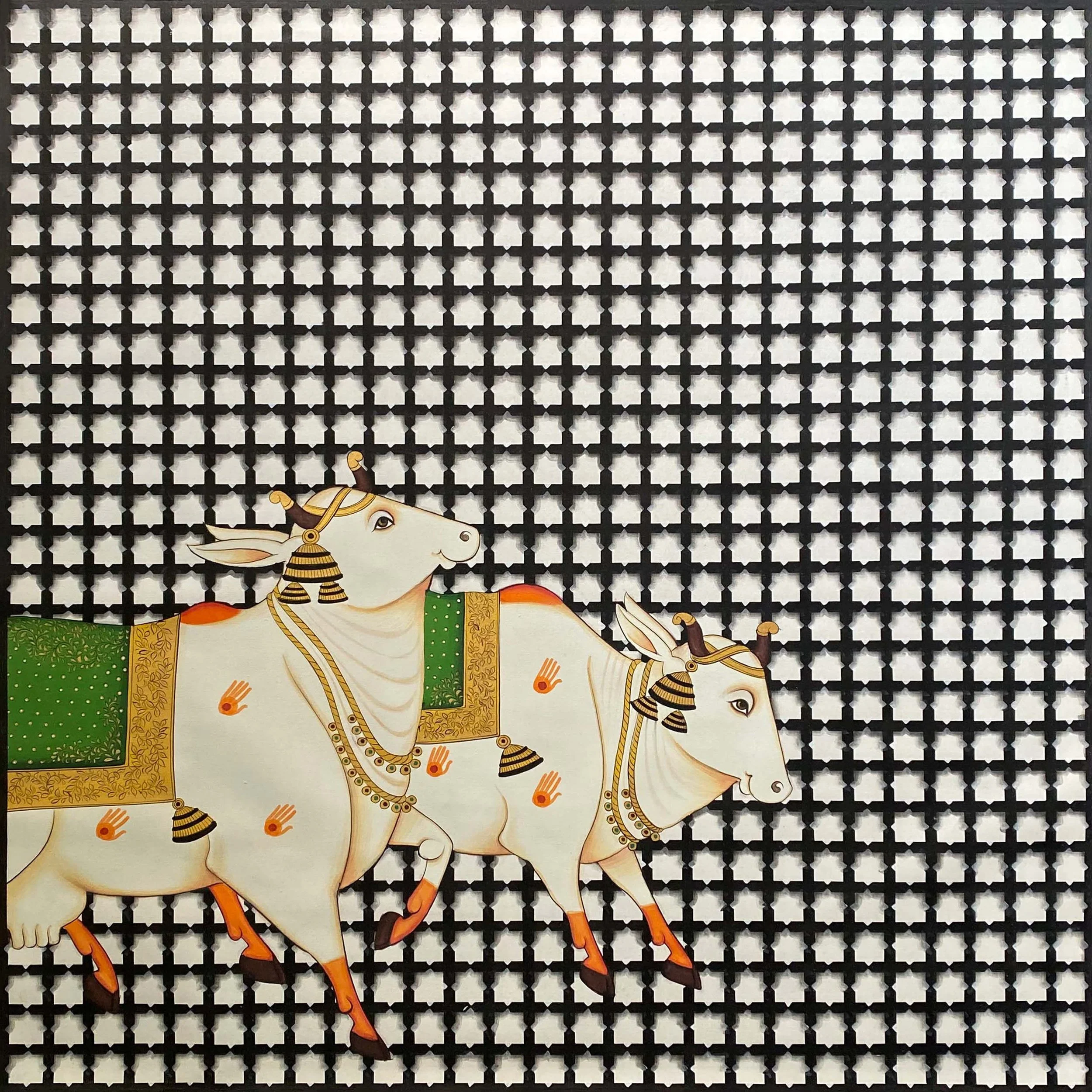 169. 3257 Krishna as Govinda 24 x 24 inches.jpg