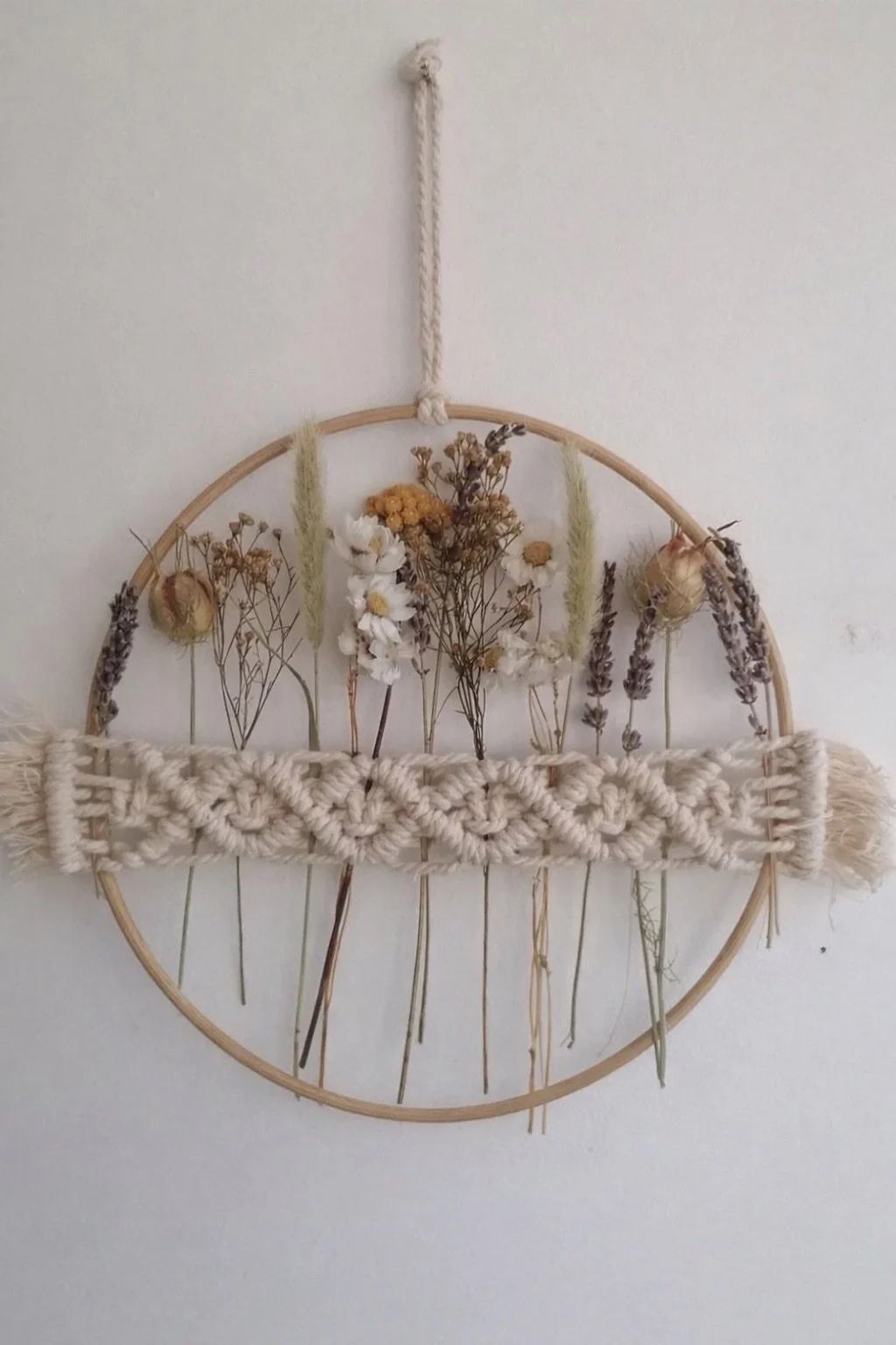 Macrame Dried Floral Wreath Workshop