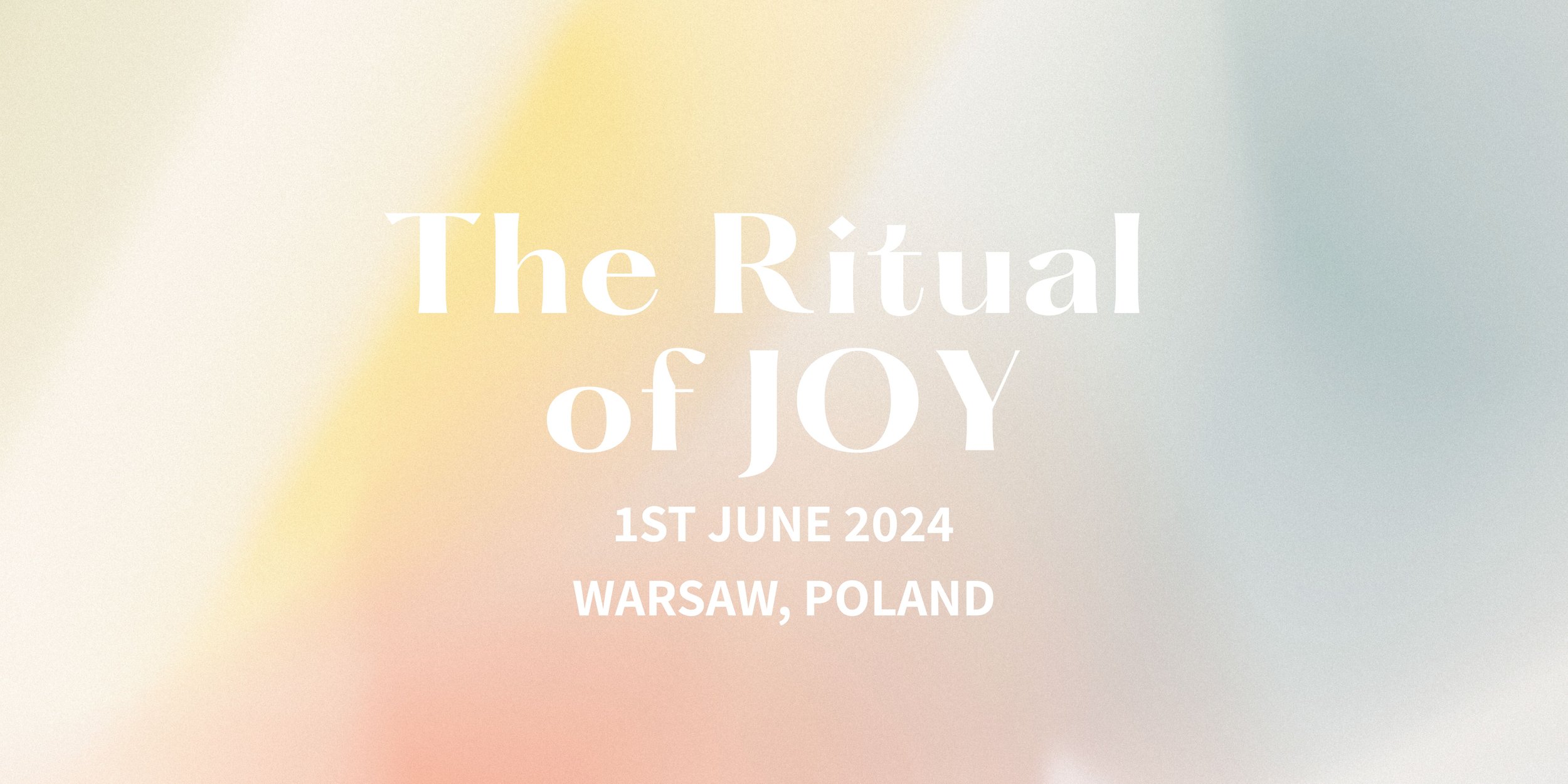 The Ritual of Joy - Poolside Wellness Party - Joy Village, Warsaw
