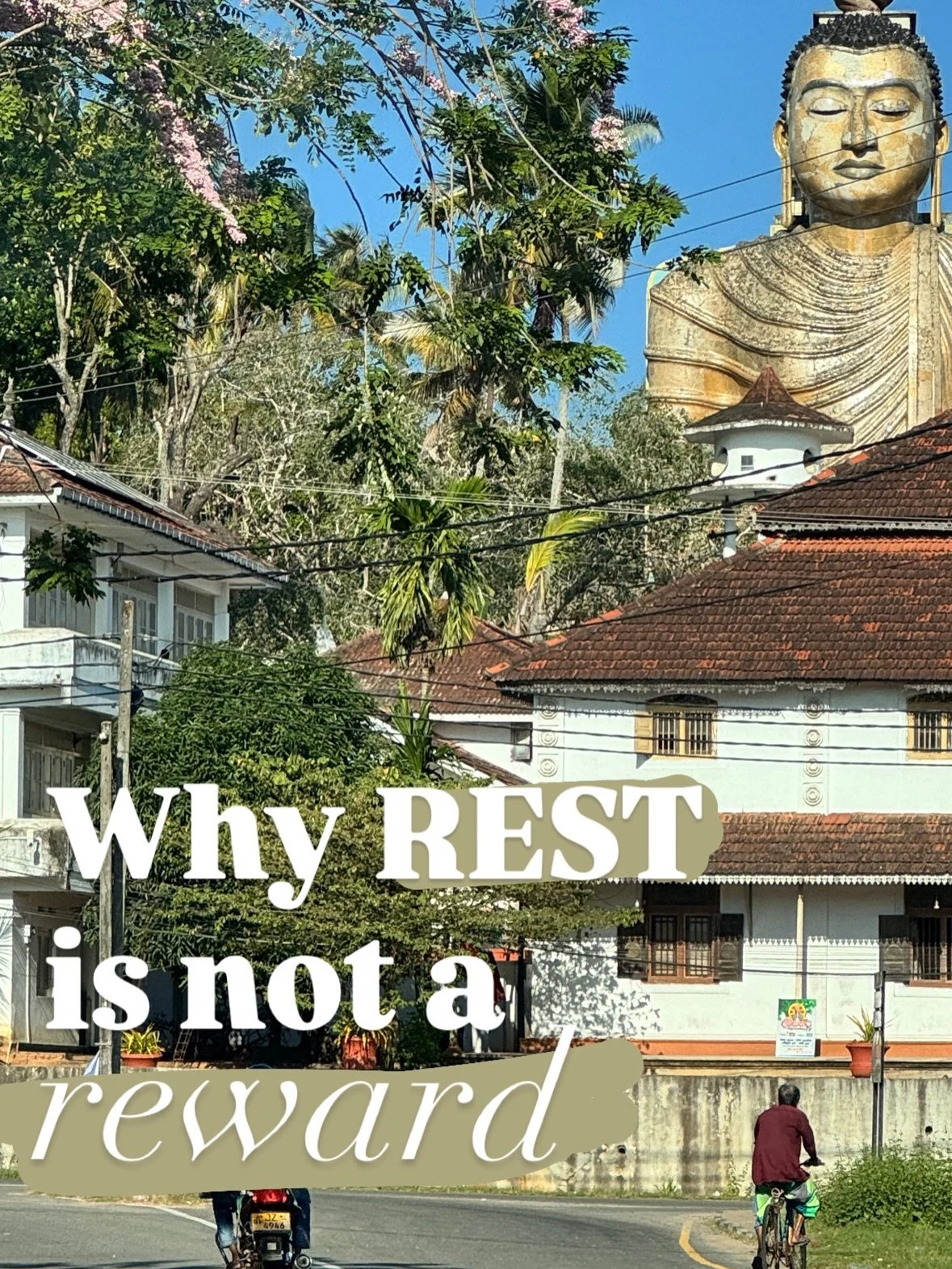 Do you allow yourself to be taken care of?
(Read till the end for 5 gentle learnings on how to receive.)

Many of us treat rest like a reward.
Something we allow ourselves after we&rsquo;ve done enough, given enough, carried enough.

And because of t