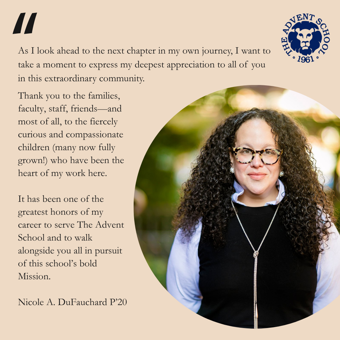 A message from the Head of School and Board of Trustees