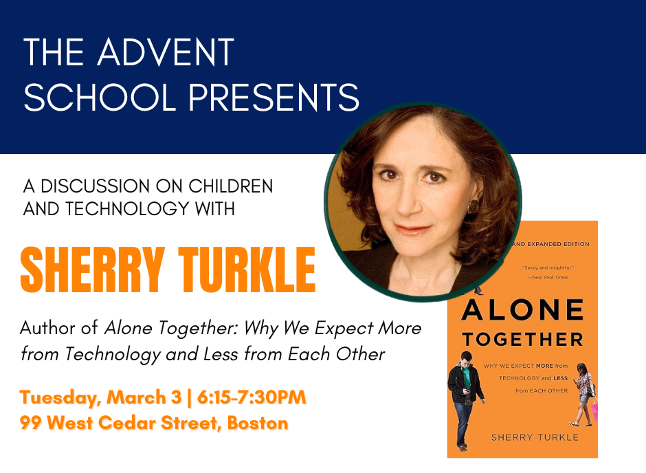 Children & Technology: An evening with Sherry Turkle