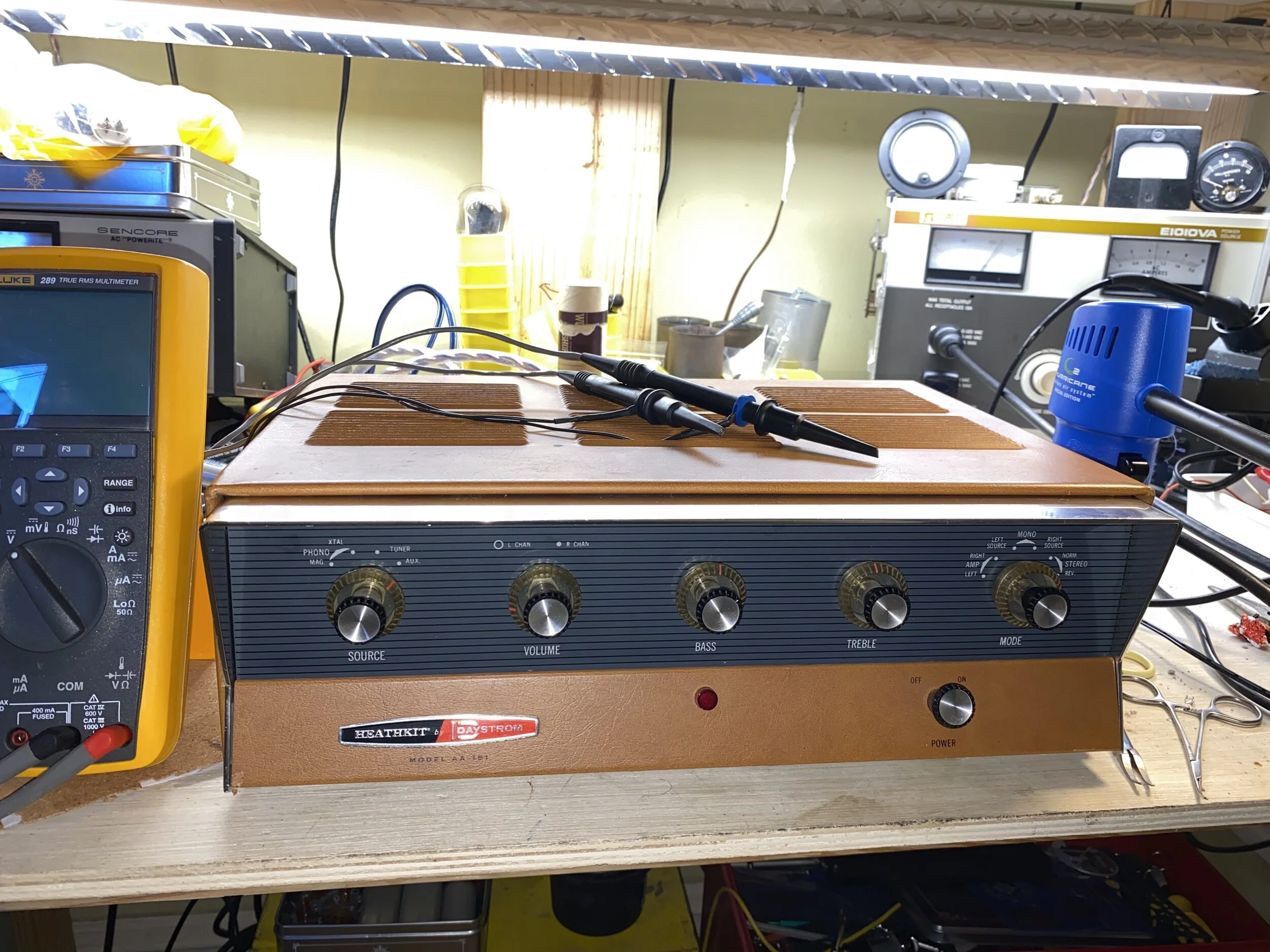 Heathkit AA151 Restoration — Retro Vintage Modern HiFi