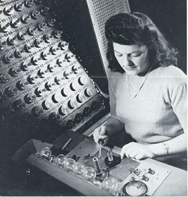 Retro Hi-Fi Girl Friday