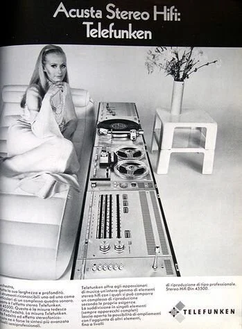 Retro Hi-Fi Girl Friday