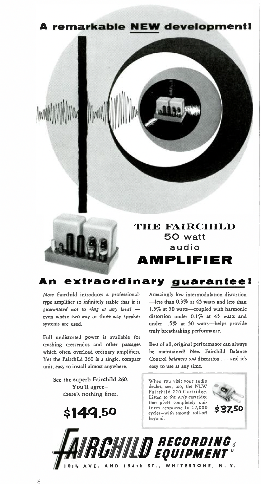 The Fairchild 50Watt Amplifier