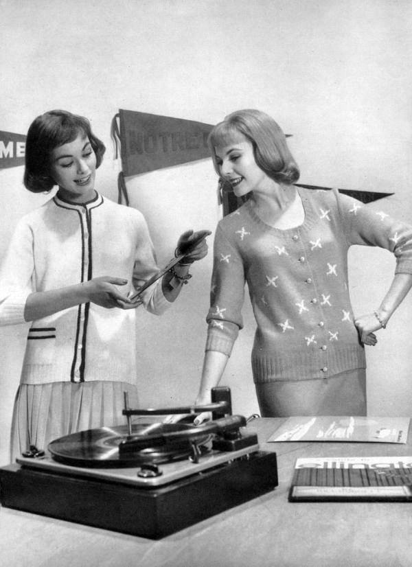 Retro Hi-Fi Girl Friday