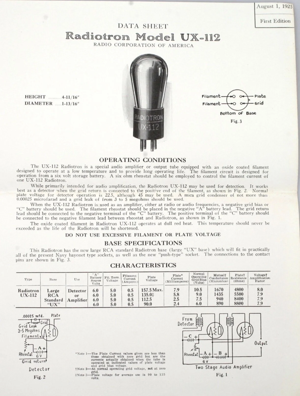 112A DHT Preamp Part Whackahum 69