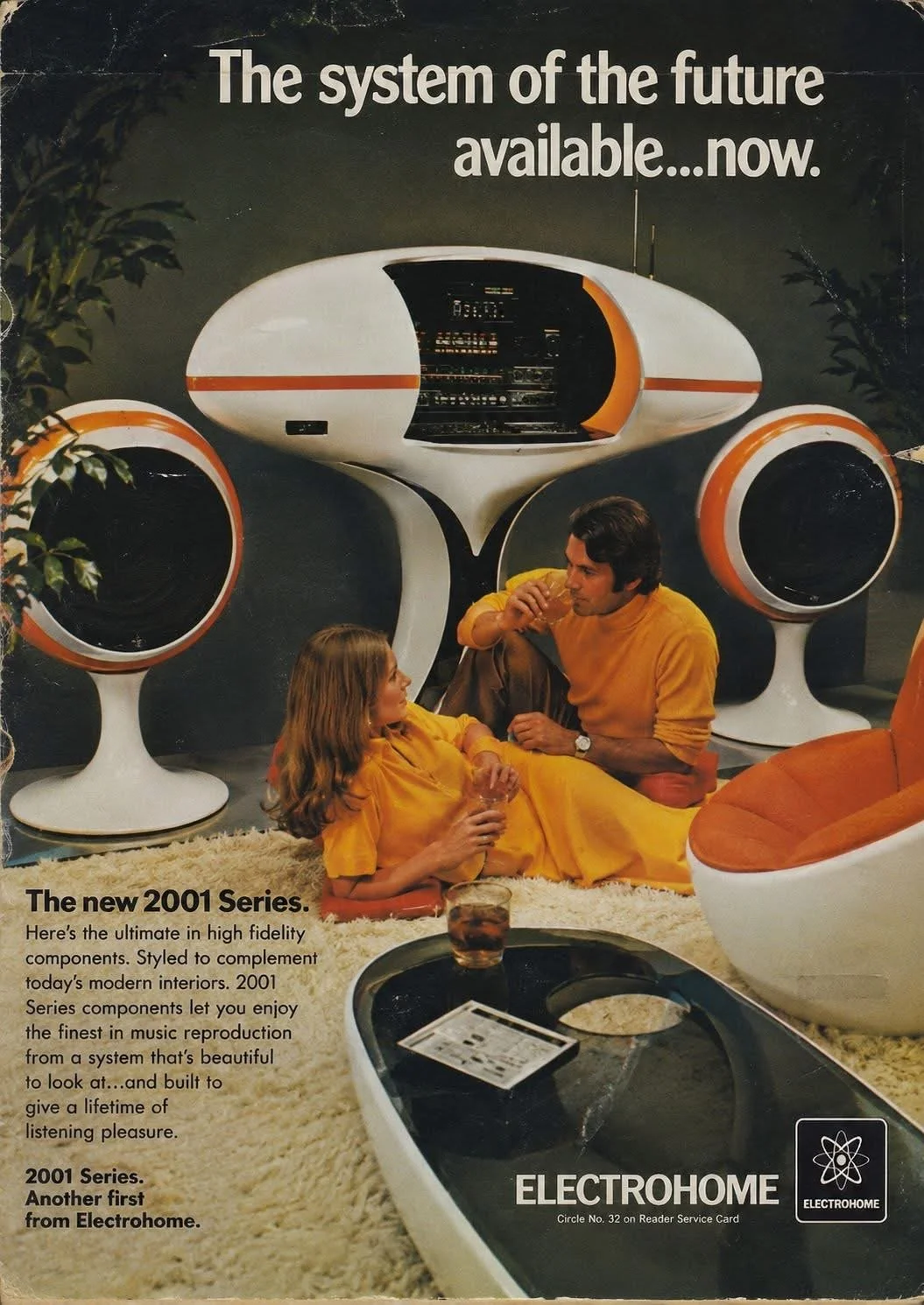 Retro Hi-Fi Girl Friday 