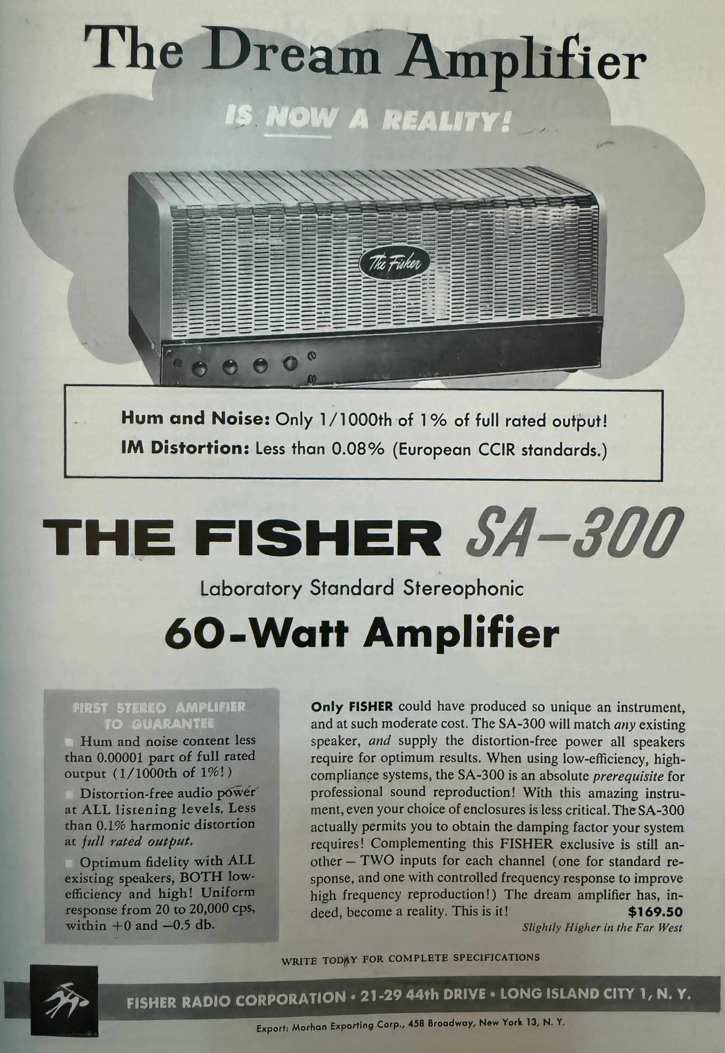 The Fisher SA-300