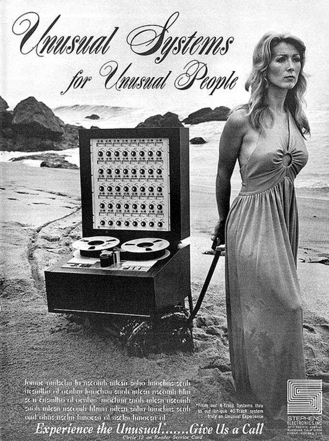 Retro Hi-Fi Girl Friday