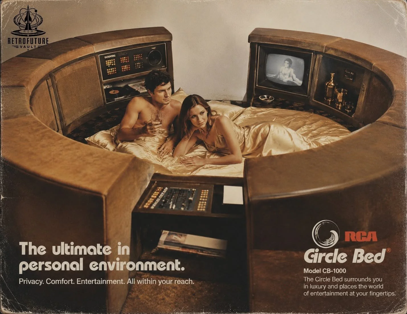 Retro Hi-Fi Girl Friday