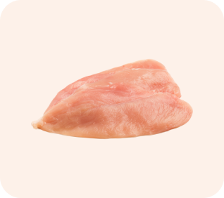 Skinless chicken breast: