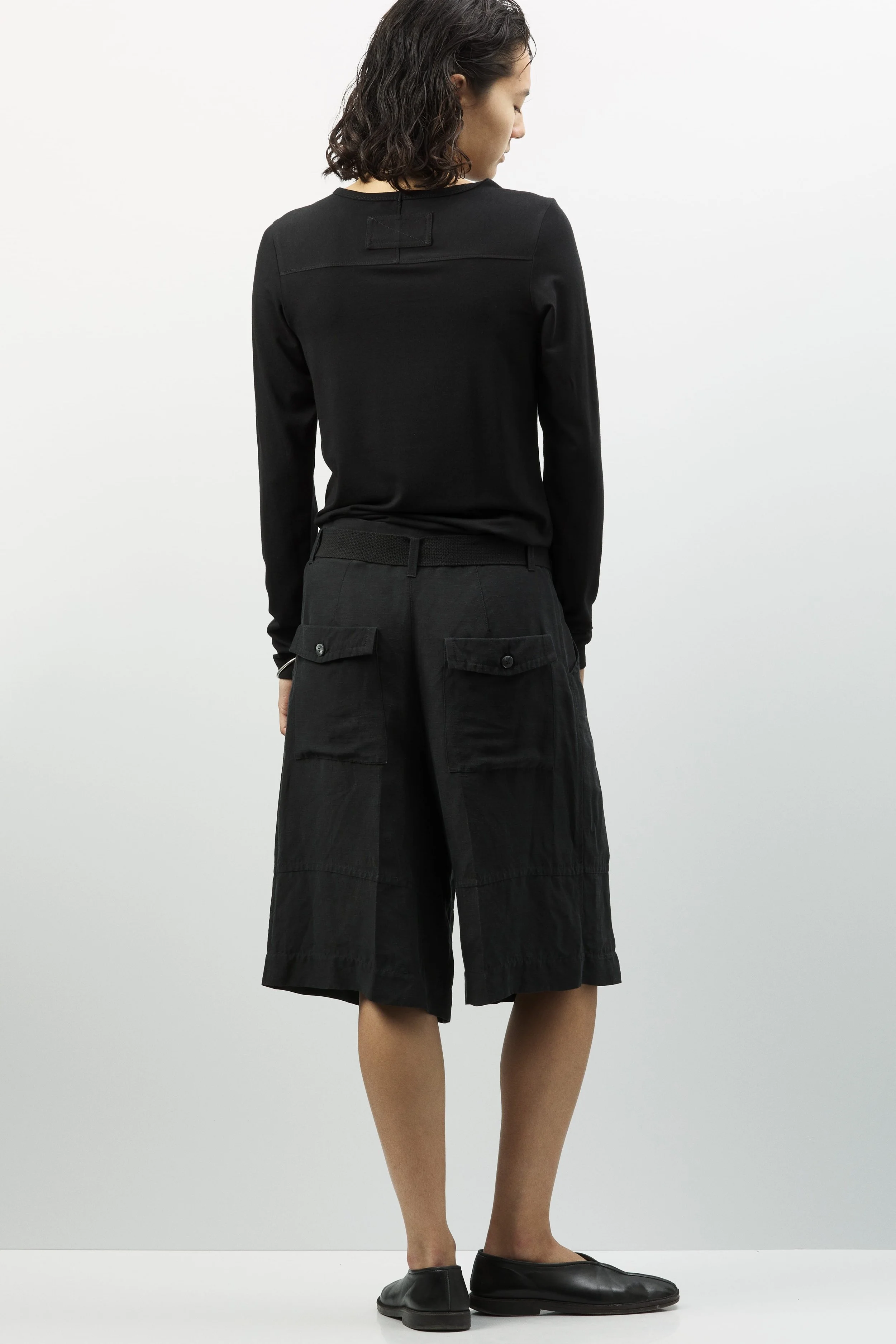 MYLENEB Ruth black long sleeves t-shirt