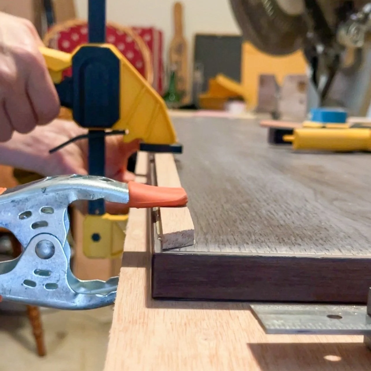 Gluing Oak Strips