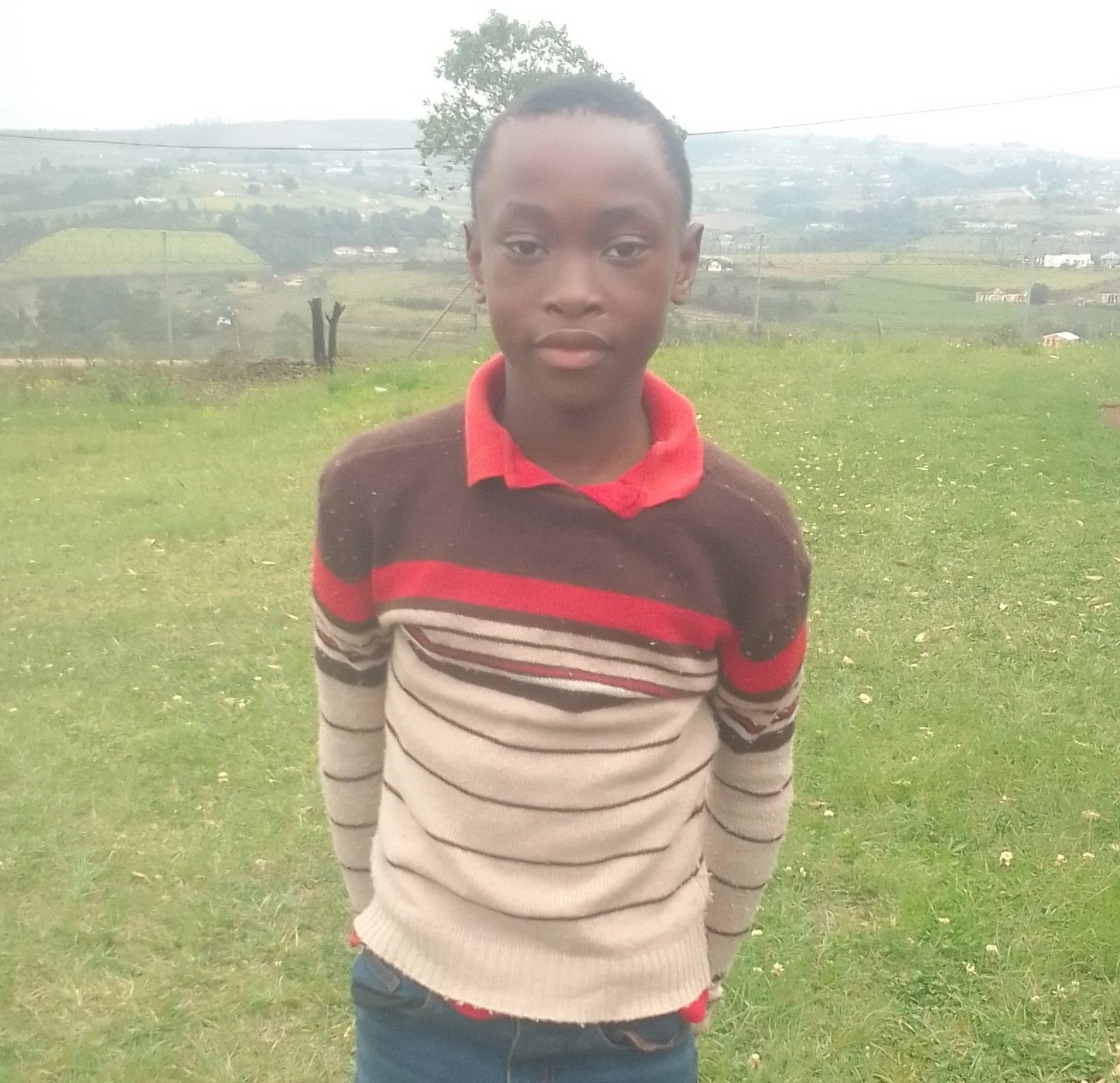 Young boy who is supported through Back to School