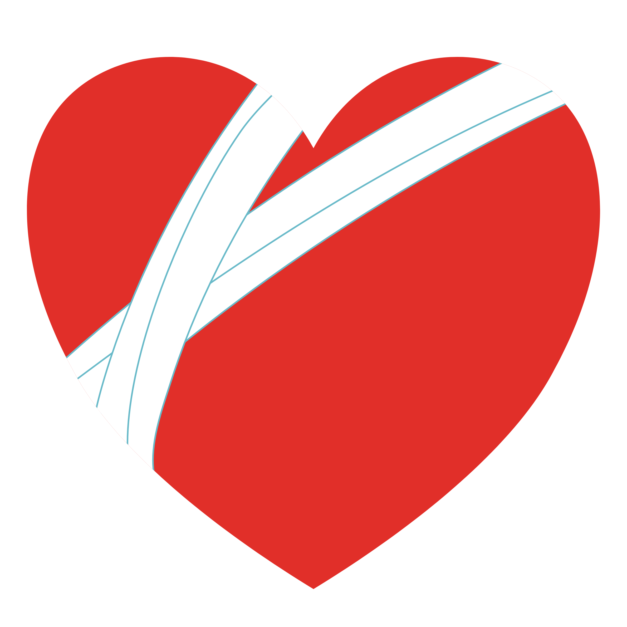 Graphic of a heart with a bandage around it