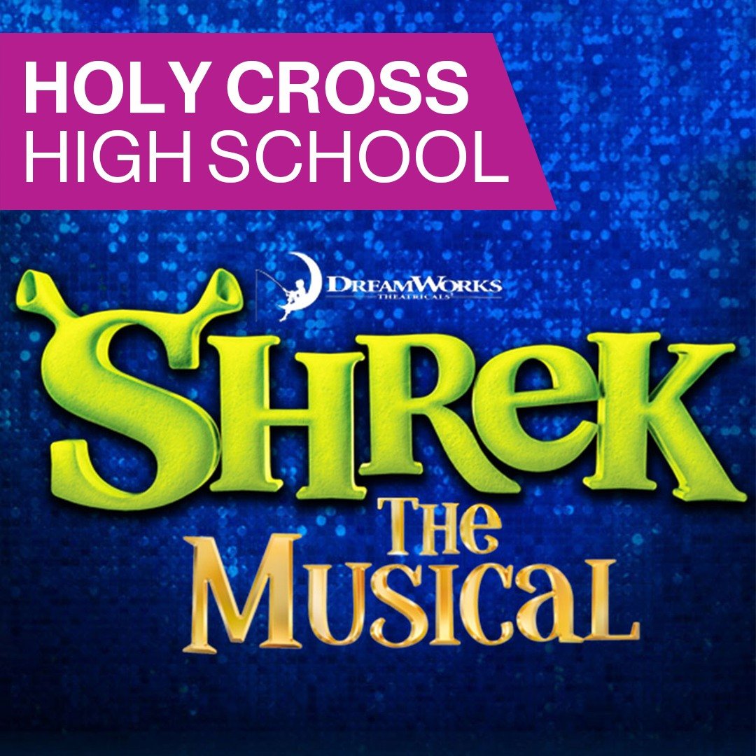 Break a leg To Paige N. (Fiona) and the entire cast and crew in Holy Cross' production of SHREK The Musical. The performances will take place at The Carnegie Friday and Saturday (April 26-27 @7:00) and Sunday (April 28 @1:00). Go out and #supportthea