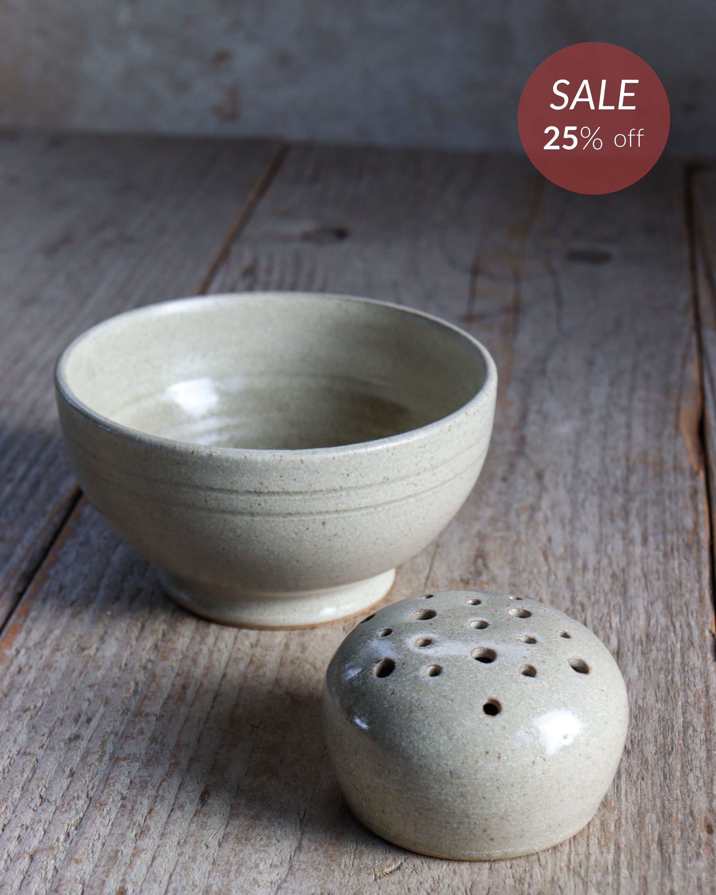 Flower Bowl & Frog Set No.2  SALE