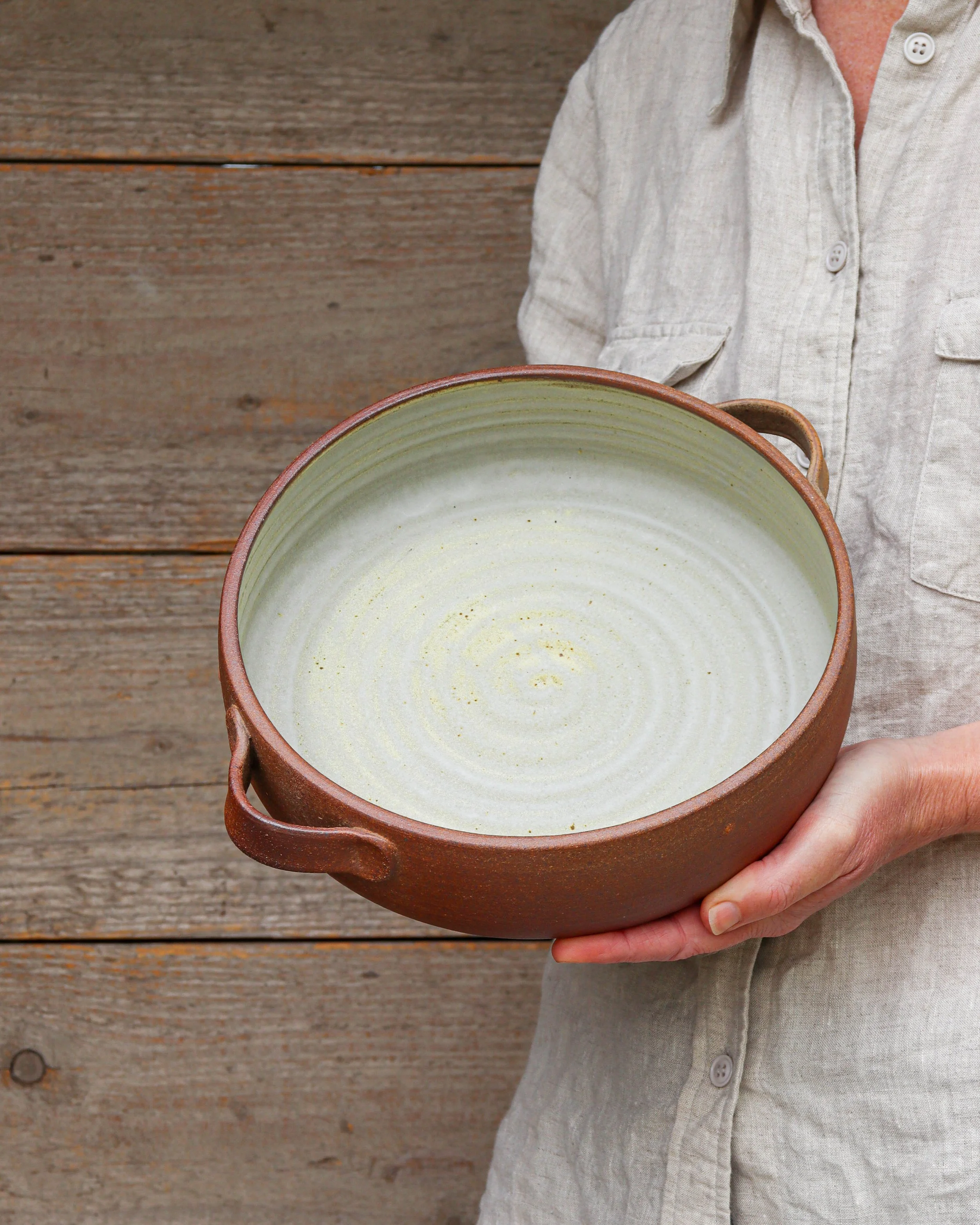 Dish in Lichen No. 1