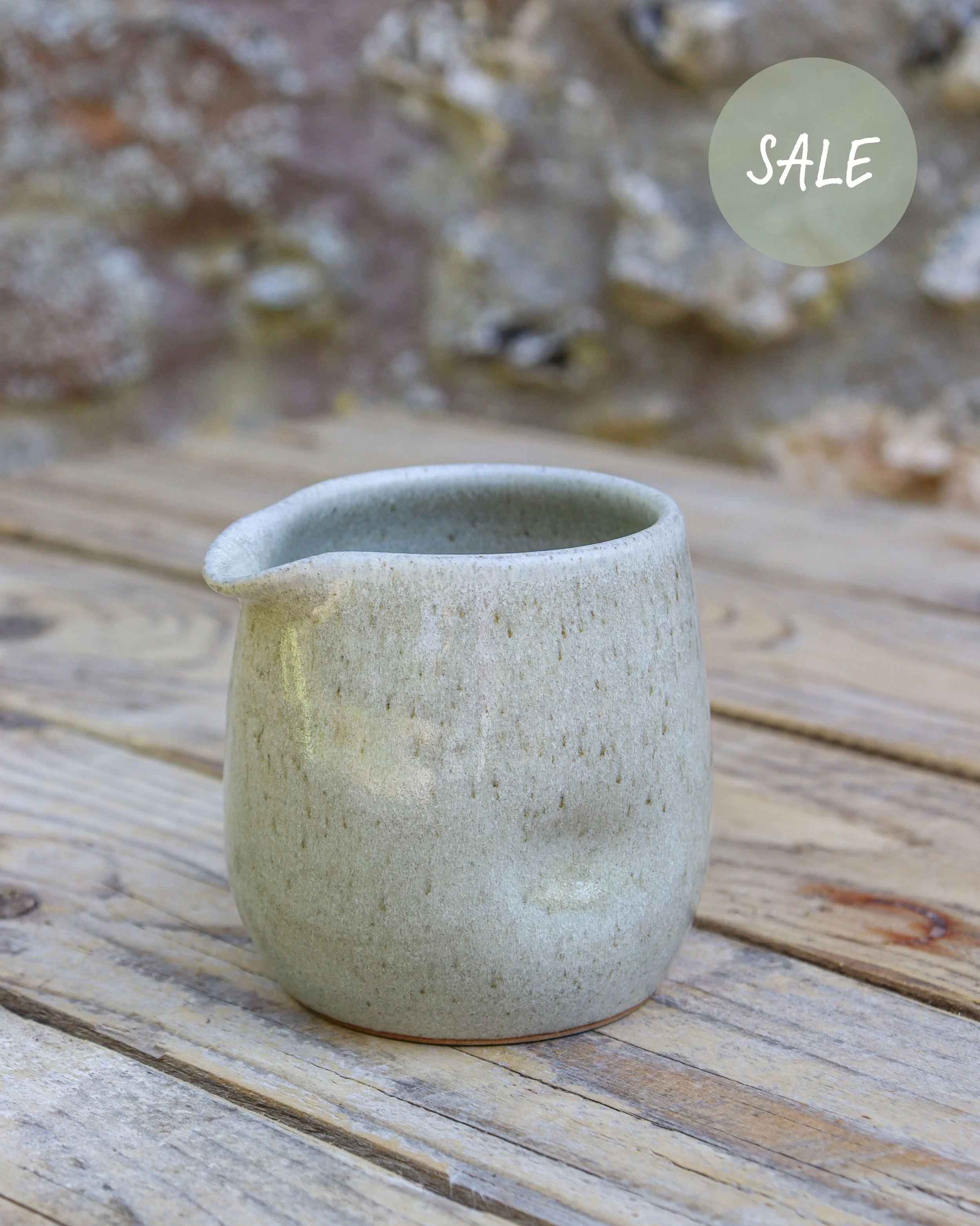 Dimple Pourer in Oyster SALE