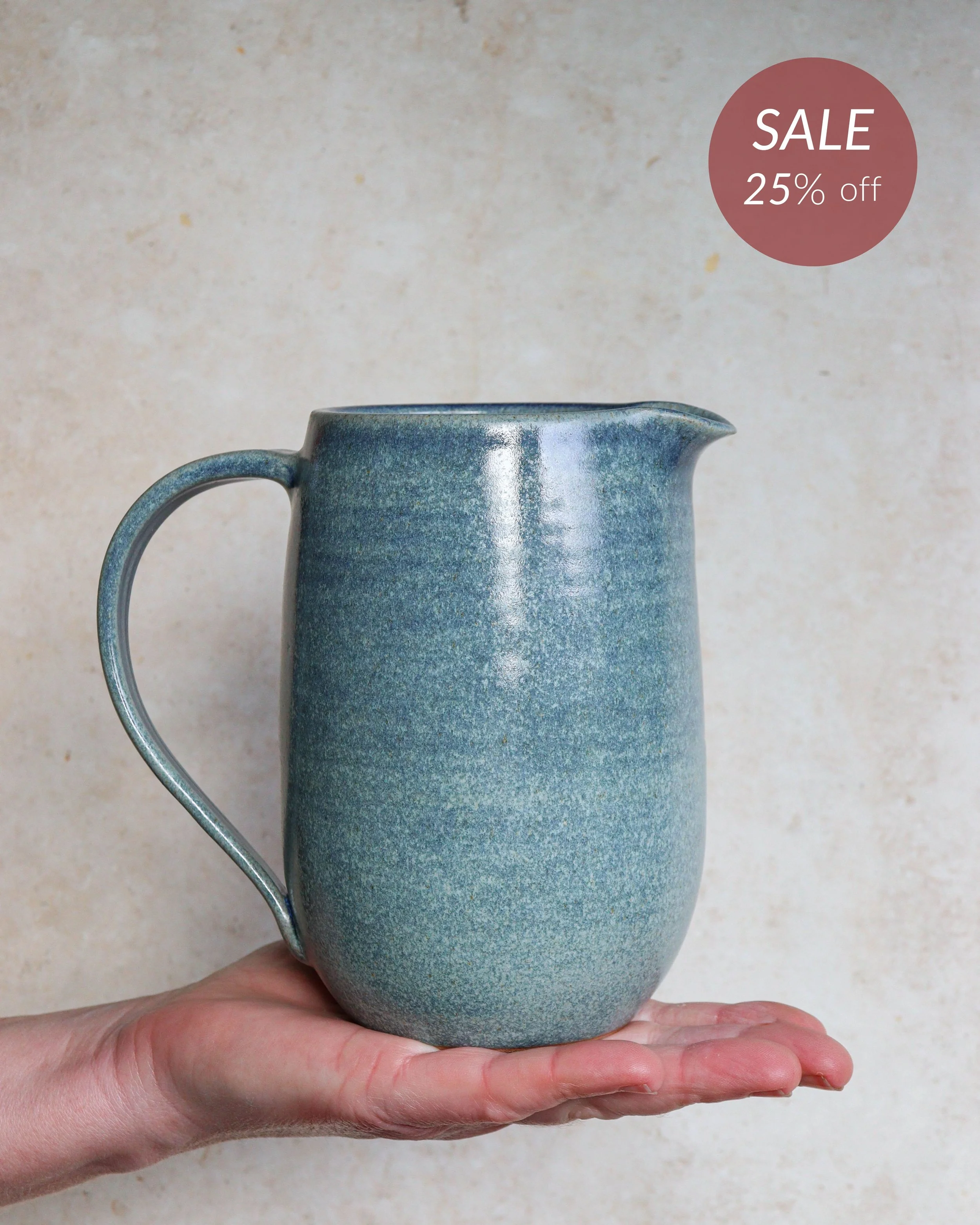 Medium Jug in Cornflower SALE
